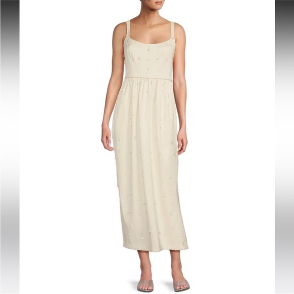 NWT Antonio Melani
× Elizabeth Damrich Glass Stretch
Mikado Embellished Dress - Picture 6 of 9